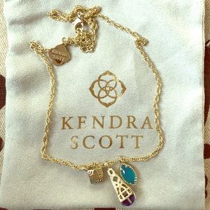 Kendra Scott Three Charm Necklace